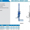 Accud Dijital Mini Yükseklik Mihengiri 150mm | 183-006-11