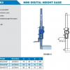 Accud Dijital Mini Yükseklik Mihengiri 250mm | 183-010-11