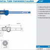 Accud Dijital Et Kalınlığı Kumpası 150mm | 137-006-11