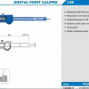 Accud Dijital Nokta Temaslı Kumpas 150mm | 138-006-11