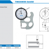 ACCUD Kalınlık Komparatörü 0-10mm | 448-010-11