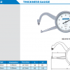 ACCUD Kalınlık Komparatörü 0-10mm | 452-010-11