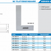 ACCUD 90° Düz Gönye (50x40mm) | 841-002-10