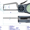 Kroeplin Dijital Dış Çap Kanal Komparatörü '0-20 mm' | K2R20