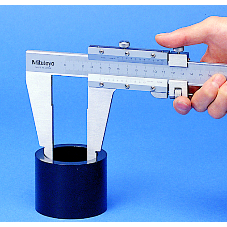 Mitutoyo Sürmeli Kumpas Uç Stili Çene 0-600mm, 0,02mm | 160-101