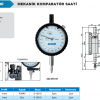 Accud Mekanik Komparatör Saati 1mm/222-001-01
