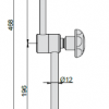 Accud Universal Manyetik Stand 100kgf / 282-100-01