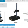 Accud Granit Komparatör Standı 300x200mm/289-012-01