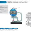 Accud Dijital Kalınlık Komparatörü 0-10mm /441-010-11B