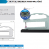 Accud Dijital Kalınlık Komparatörü 0-10mm / 460-010-11B