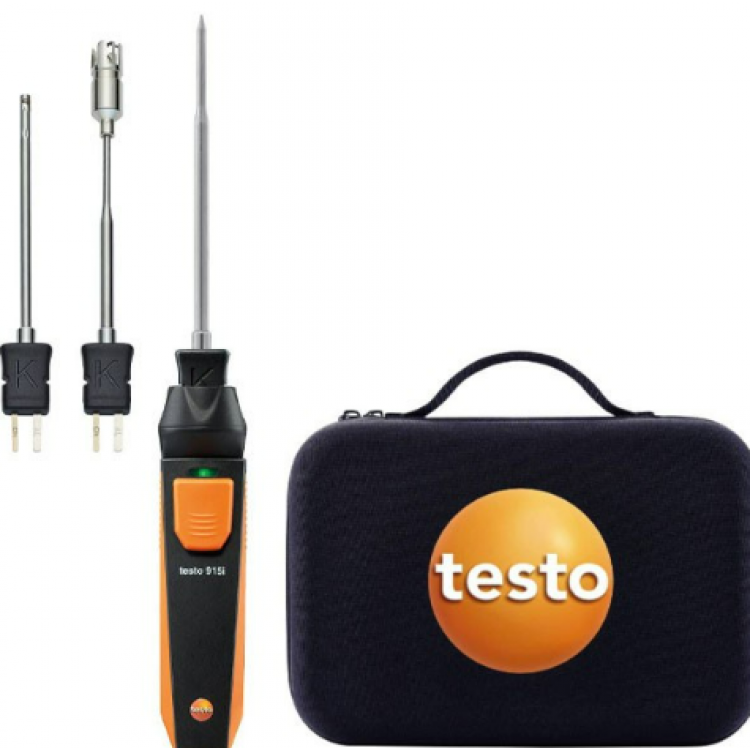 Testo 915i Set Termometre | K Tipi Problu ve Akıllı Ölçüm Cihazı