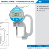 ACCUD Dijital Boru Kalınlık Komparatörü 0-10mm  | 461-010-11