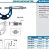 ACCUD Mekanik Pim Uçlu Mikrometre 0-175mm  | 328-001-03