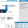 ACCUD Mekanik Disk Uçlu Mikrometre 0-100mm  | 342-001-02