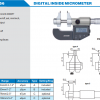 ACCUD Dijital İç Çap Mikrometresi 5-30mm | 356-001-01