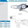 ACCUD Mekanik Dış Çap Kanal Komparatörü 0-100mm  | 421-020-11