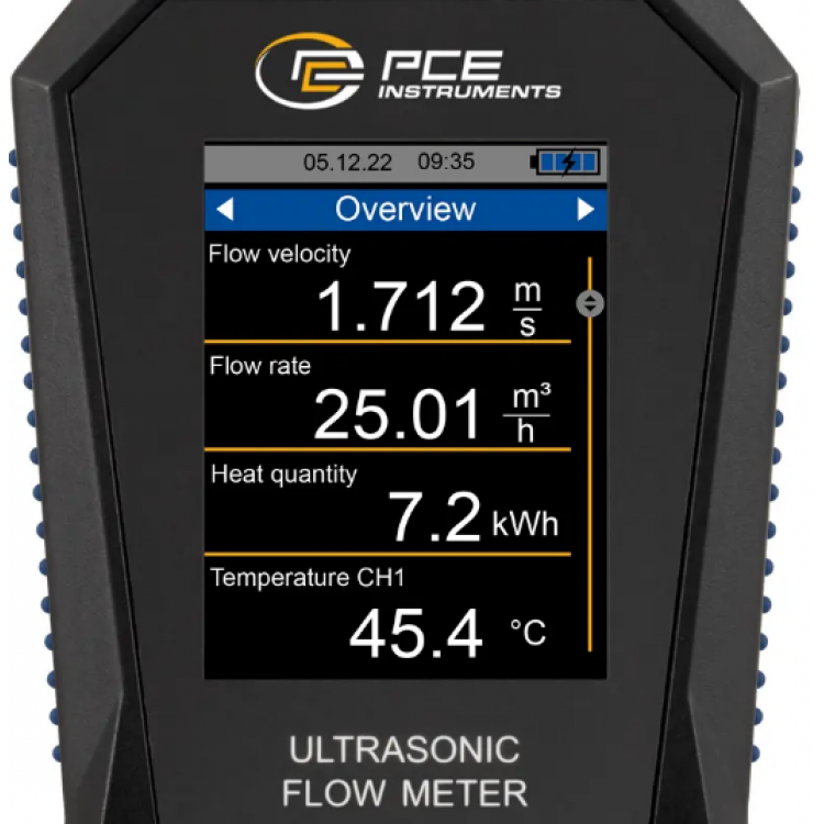 PCE Ultrasonik Debimetre Isı Miktarı Ölçer | PCE-TDS 200+ SML