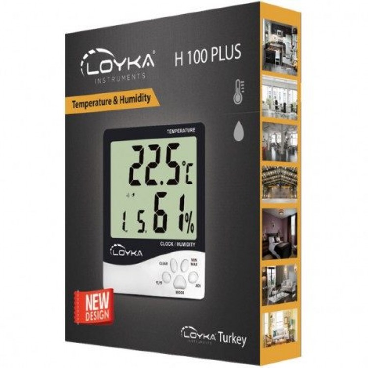 Loyka H100 Plus Sıcaklık ve Nem Ölçer